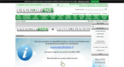 Desktop Screenshot of elecdif-trade.com